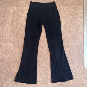 Body Basics Women's Black High-Rise Flared Yoga Pants Size Small